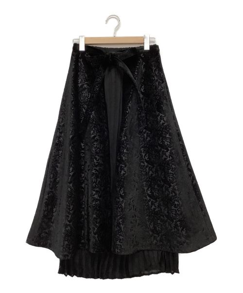 Ameri（アメリ）Ameri (アメリ) ARABESQUE LAYERED SKIRT ブラック サイズ:Mの古着・服飾アイテム