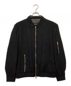 GIORGIO ARMANIジョルジョアルマーニ）の古着「MEN’S BLOUSON CUPRO BLACK JACKET」｜ブラック