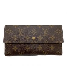 LOUIS VUITTON（ルイ ヴィトン）の古着「ポルトフォイユ・インターナショナル」｜ブラウン