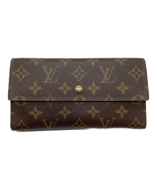 LOUIS VUITTON（ルイ ヴィトン）LOUIS VUITTON (ルイ ヴィトン) ポルトフォイユ・インターナショナル ブラウンの古着・服飾アイテム