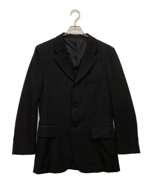 COMME des GARCONS HOMME（コムデギャルソン オム）COMME des GARCONS HOMME (コムデギャルソン オム) テーラードジャケット ブラック サイズ:Sの古着・服飾アイテム