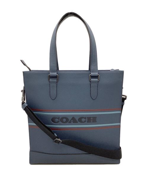 COACH（コーチ）COACH (コーチ) グラハム ストラクチャード トート ネイビーの古着・服飾アイテム