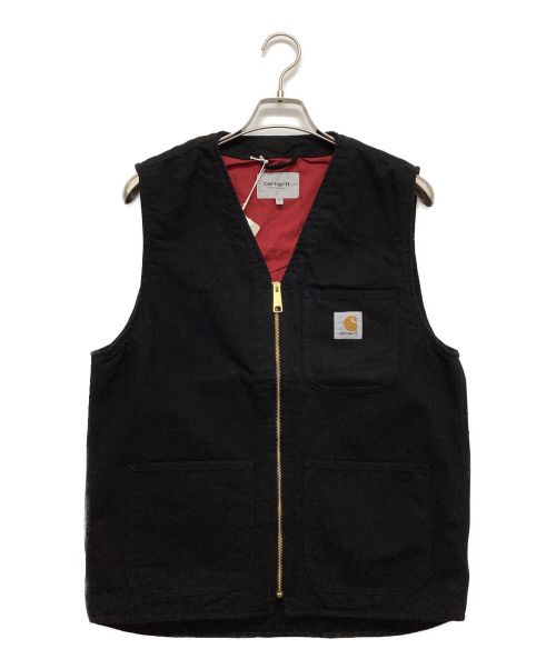 CarHartt（カーハート）CarHartt (カーハート) Arbor Vest ブラック サイズ:Mの古着・服飾アイテム