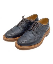 Tricker's（トリッカーズ）の古着「ウィングチップシューズ」｜ネイビー