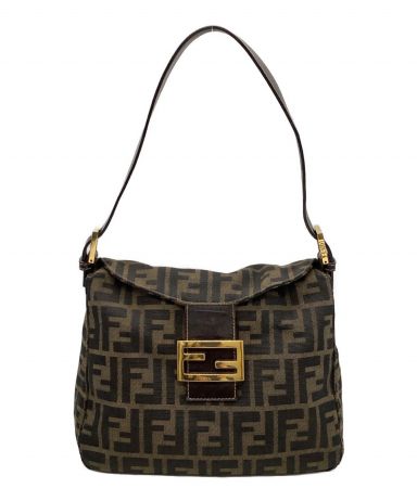 【中古・古着通販】FENDI (フェンディ) ショルダーバッグ ブラウン