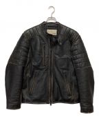 AVIREXアヴィレックス）の古着「SHEEP SHAVING RIDERS JACKET」｜ブラック