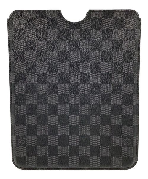 LOUIS VUITTON（ルイ ヴィトン）LOUIS VUITTON (ルイ ヴィトン) iPadケース グレー×ブラックの古着・服飾アイテム