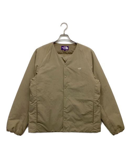 THE NORTHFACE PURPLELABEL（ザ・ノースフェイス パープルレーベル）THE NORTHFACE PURPLELABEL (ザ・ノースフェイス パープルレーベル) ダウンジャケット ベージュ サイズ:Lの古着・服飾アイテム