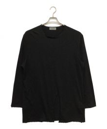 Yohji Yamamoto pour homme（ヨウジヤマモト プールオム）の古着「長袖カットソー」｜ブラック