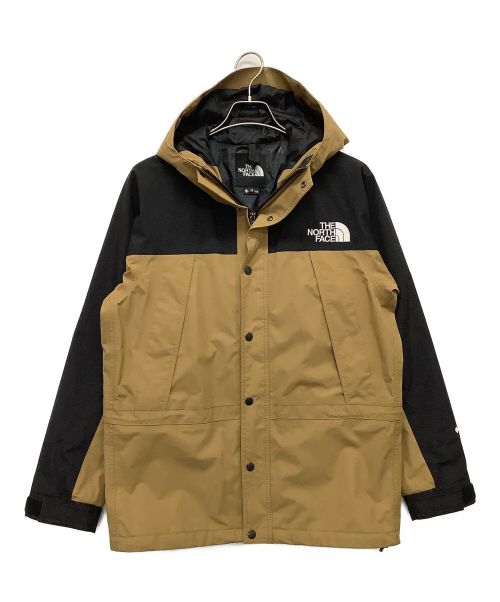 THE NORTH FACE（ザ ノース フェイス）THE NORTH FACE (ザ ノース フェイス) マウンテンライトジャケット ブラウン×ブラック サイズ:Mの古着・服飾アイテム