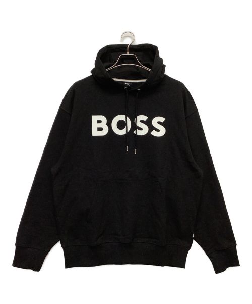 BOSS（ボス）BOSS (ボス) プルオーバーパーカー ブラック サイズ:XLの古着・服飾アイテム