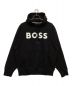 BOSS（ボス）の古着「プルオーバーパーカー」｜ブラック