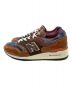 NEW BALANCE (ニューバランス) ローカットスニーカー ブラウン サイズ:28.5cm：17800円