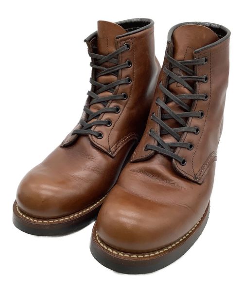 RED WING（レッドウィング）RED WING (レッドウィング) レザーブーツ ブラウン サイズ:27cmの古着・服飾アイテム