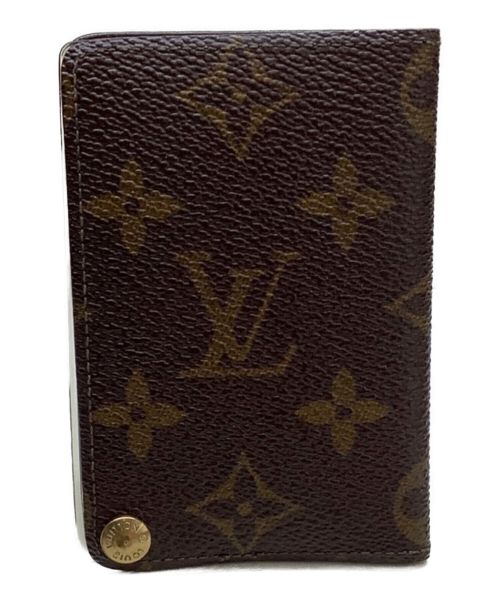 LOUIS VUITTON（ルイ ヴィトン）LOUIS VUITTON (ルイ ヴィトン) ポルトカルト・クレディ・プレッシオン ブラウンの古着・服飾アイテム