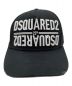 中古・古着 DSQUARED2 (ディースクエアード) キャップ ブラック：7800円