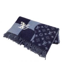 LOUIS VUITTON×NIGO（ルイ ヴィトン×二ゴー）の古着「マフラー」｜ネイビー