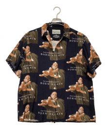 The Notorious B.I.G×WACKO MARIA（ノトーリアス×ワコマリア）の古着「アロハシャツ」｜ブラック×ブラウン