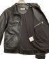 nonnative (ノンネイティブ) ライダースジャケット ブラック サイズ:記載なし：15000円