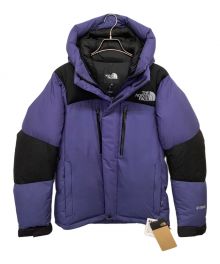 THE NORTH FACE（ザ ノース フェイス）の古着「ダウンジャケット」｜パープル×ブラック