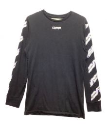 OFFWHITE（オフホワイト）の古着「カットソー」｜ブラック