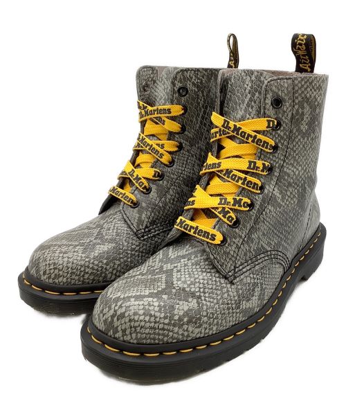 Dr.Martens（ドクターマーチン）Dr.Martens (ドクターマーチン) 8ホールブーツ グレー サイズ:8UKの古着・服飾アイテム