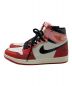 NIKE (ナイキ) AIR JORDAN 1 RETRO レッド×ホワイト サイズ:US9：25000円