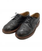 Tricker'sトリッカーズ）の古着「ウィングチップシューズ」｜ブラック