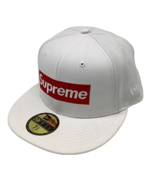 SUPREME（シュプリーム）SUPREME (シュプリーム) New Era (ニューエラ) マネーボックスロゴ キャップ ホワイトの古着・服飾アイテム