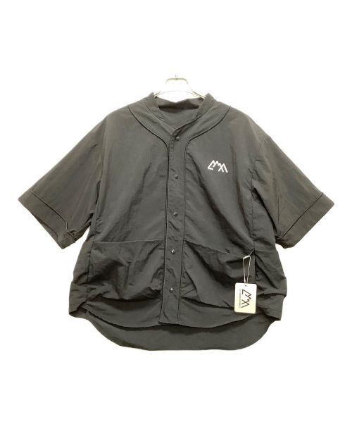 CMF OUTDOOR GARMENT（コンフィーアウトドアガーメント）CMF OUTDOOR GARMENT (シーエムエフ アウトドアガーメント) ナイロン半袖シャツ ブラック サイズ:Lの古着・服飾アイテム