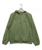 SUPREMEシュプリーム）の古着「AOI GLOW-IN-THE-DARK TRACK JACKET」｜グリーン