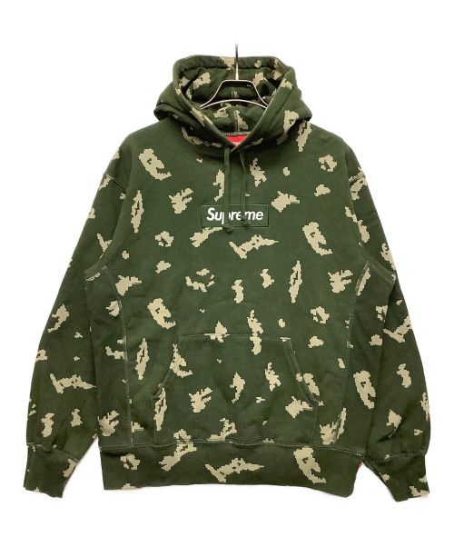 SUPREME（シュプリーム）SUPREME (シュプリーム) パーカー グリーン サイズ:Mの古着・服飾アイテム