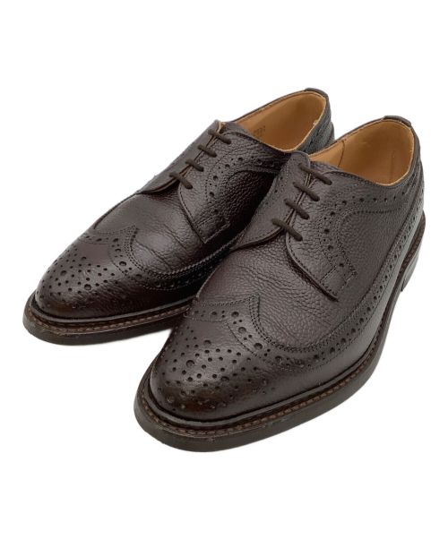 Tricker's（トリッカーズ）Tricker's (トリッカーズ) ウィングチップシューズ ダークブラウン サイズ:7の古着・服飾アイテム