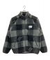 HUMAN MADE（ヒューマンメイド）の古着「Check Boa Fleece Jacket」｜グレー