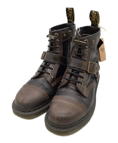 Dr.Martens（ドクターマーチン）Dr.Martens (ドクターマーチン) 8ホールブーツ ブラウン サイズ:UK7の古着・服飾アイテム