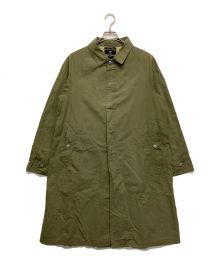 NIGEL CABOURN（ナイジェルケーボン）の古着「ステンカラーコート」｜グリーン