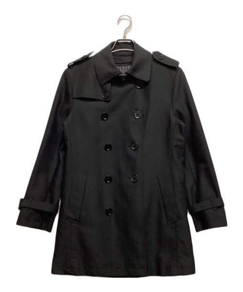 BURBERRY BLACK LABEL（バーバリーブラックレーベル）BURBERRY BLACK LABEL (バーバリーブラックレーベル) トレンチコート ブラック サイズ:Mの古着・服飾アイテム