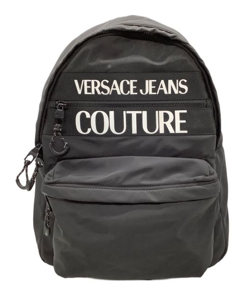 VERSACE JEANS COUTURE（ヴェルサーチ ジーンズクチュール）VERSACE JEANS COUTURE (ヴェルサーチ ジーンズクチュール) バックパック ブラックの古着・服飾アイテム