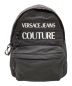 VERSACE JEANS COUTURE（ヴェルサーチ ジーンズクチュール）の古着「バックパック」｜ブラック