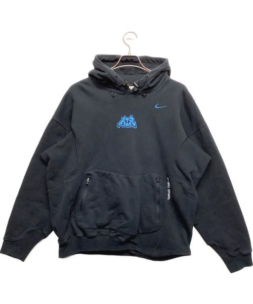 NIKE（ナイキ）NIKE (ナイキ) プルオーバーパーカー ブラック サイズ:Lの古着・服飾アイテム