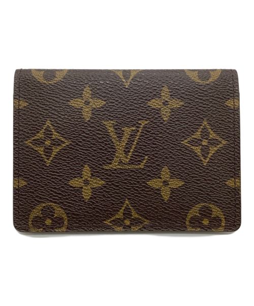 LOUIS VUITTON（ルイ ヴィトン）LOUIS VUITTON (ルイ ヴィトン) ポルト2カルト・ヴェルティカル ブラウンの古着・服飾アイテム