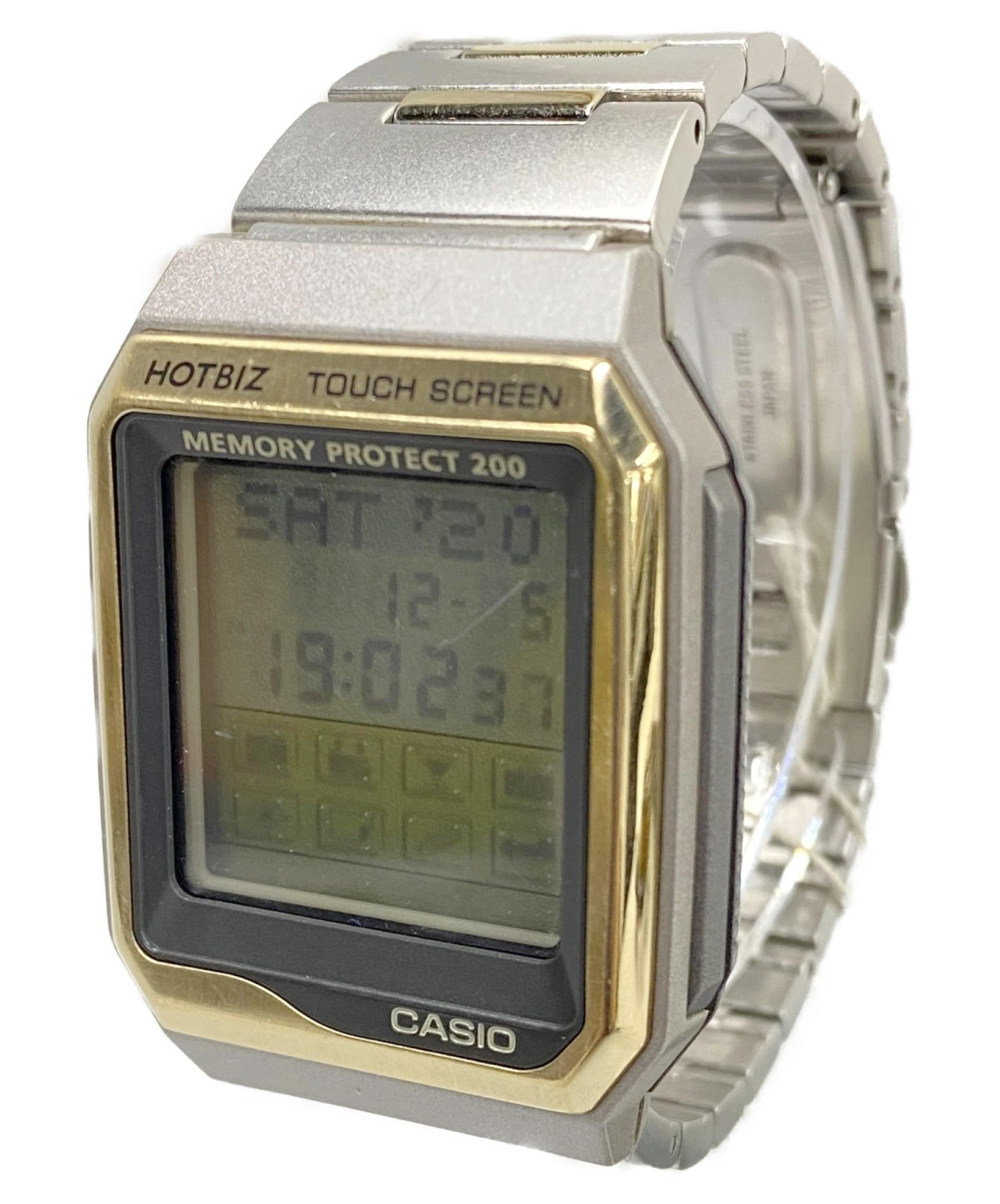 中古 古着通販 Casio カシオ 腕時計 データバンク ホットビズ Vdb 2100 クォーツ ブランド 古着通販 トレファク公式 Trefac Fashion