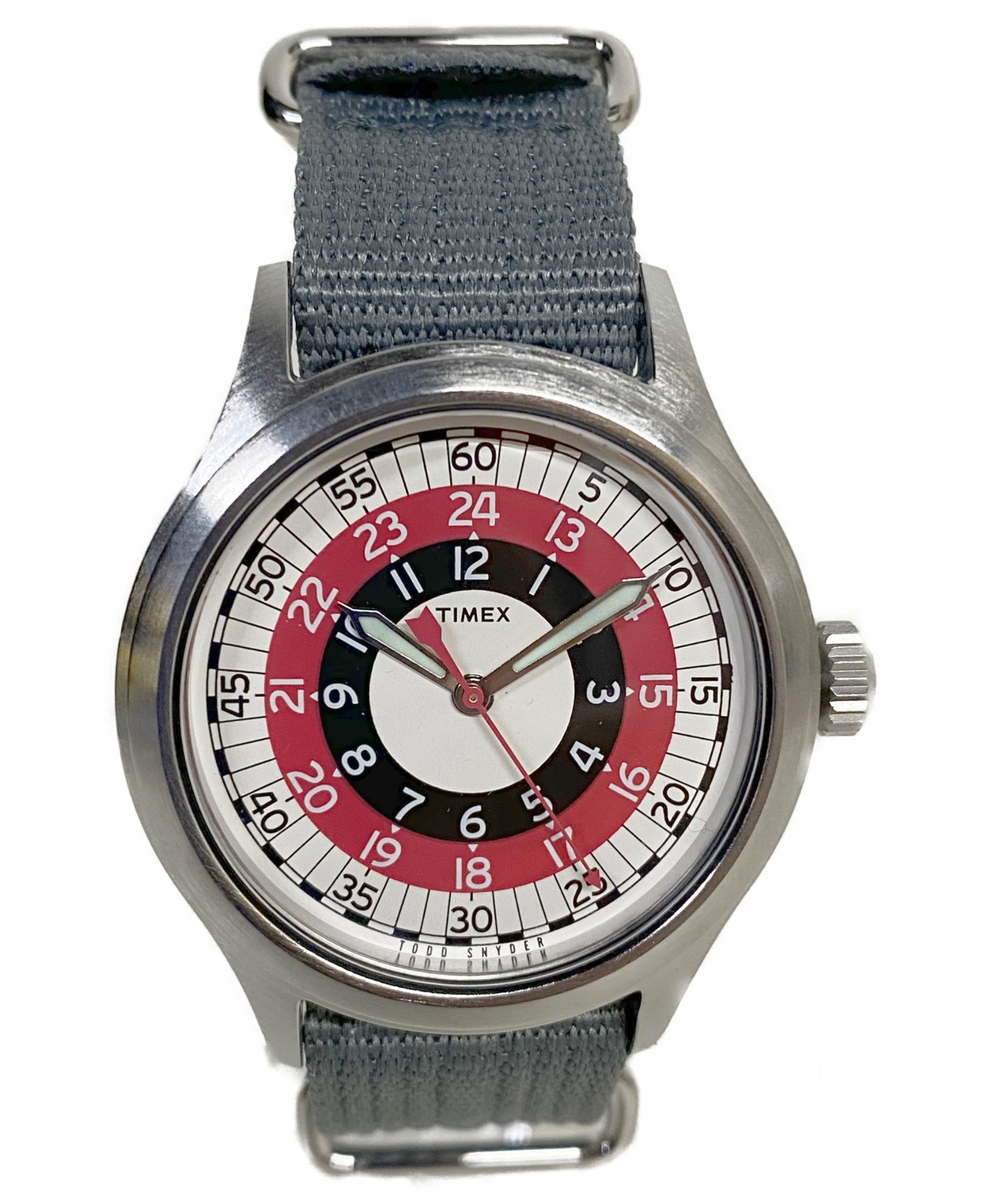 中古 古着通販 Timex タイメックス 腕時計 グレー Todd Snyder Red Mod Tw4b ブランド 古着通販 トレファク公式 Trefac Fashion