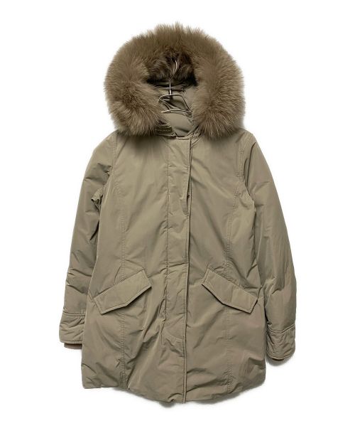 中古・古着通販】WOOLRICH (ウールリッチ) ダウンコート ベージュ