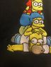 中古・古着 KITH (キス) シンプソンズ (シンプソンズ) ×The Simpsons 裏起毛プルオーバーパーカー ブラック サイズ:M：11800円