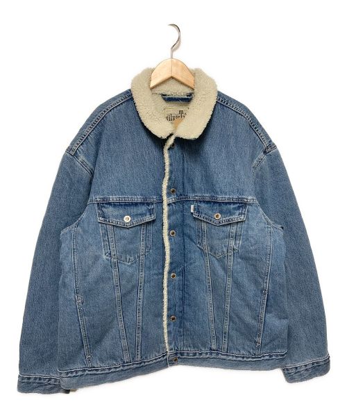 LEVI'S（リーバイス）LEVI'S (リーバイス) シェルパトラッカージャケット インディゴ サイズ:L 未使用品の古着・服飾アイテム