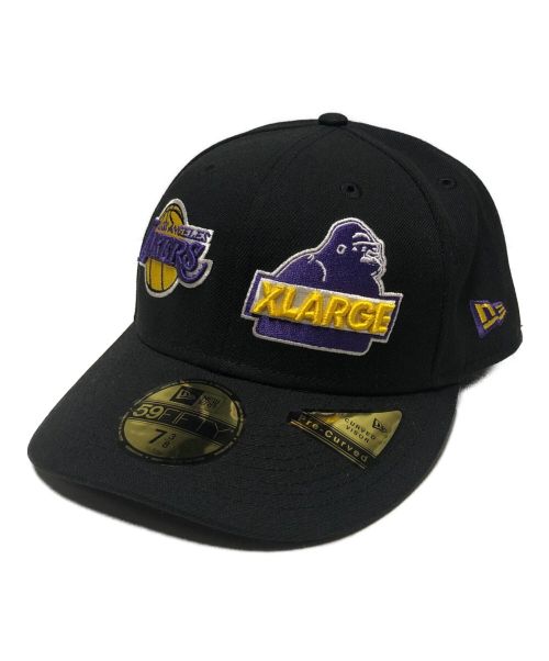 XLARGE（エクストララージ）XLARGE (エクストララージ) New Era (ニューエラ) NBA (エヌビーエー) LAKERS STANDARD LOGO SNAPBACK CAP ブラック サイズ:7 3/8の古着・服飾アイテム