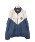 F.C.R.B.（エフシーアールビー）の古着「STAND COLLAR BLOUSON 」｜ホワイト×ネイビー