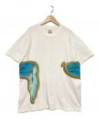 SUPREMEシュプリーム）の古着「19SS The Persistence of Memory Tee」｜ホワイト