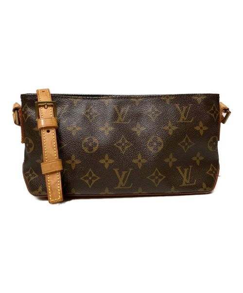 LOUIS VUITTON（ルイ ヴィトン）LOUIS VUITTON (ルイ ヴィトン) モノグラム トロターショルダーバッグ ブラウンの古着・服飾アイテム